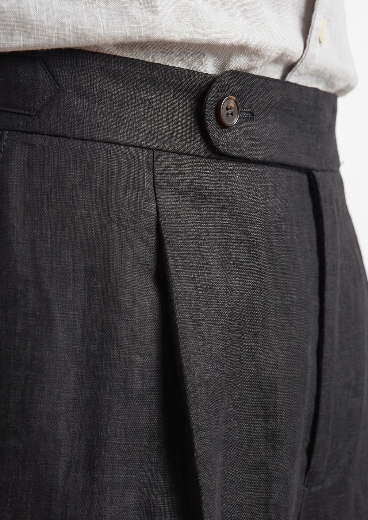 Pantalon côtier à pinces Tuscany noir