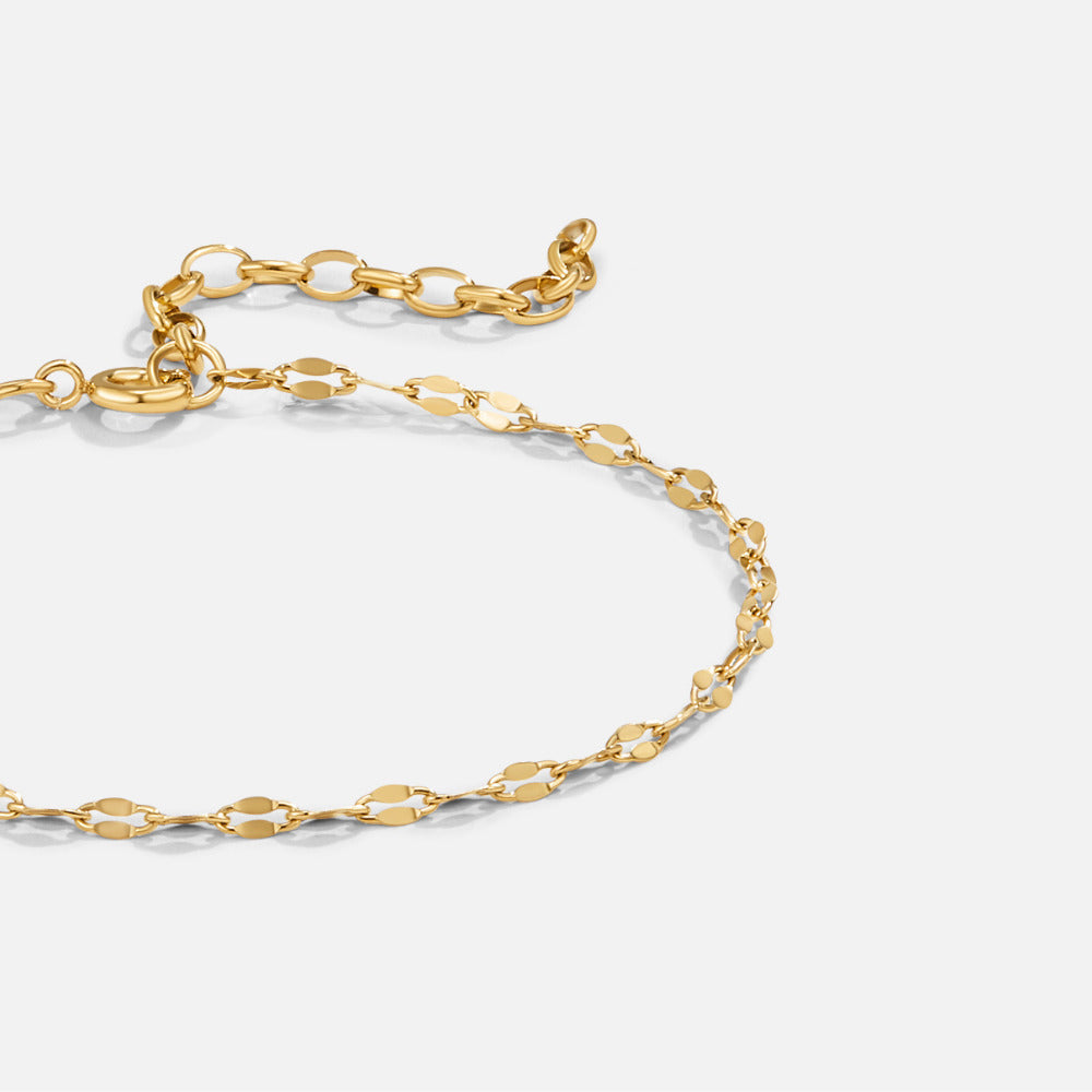 Bracelet Chaîne Leila Doré