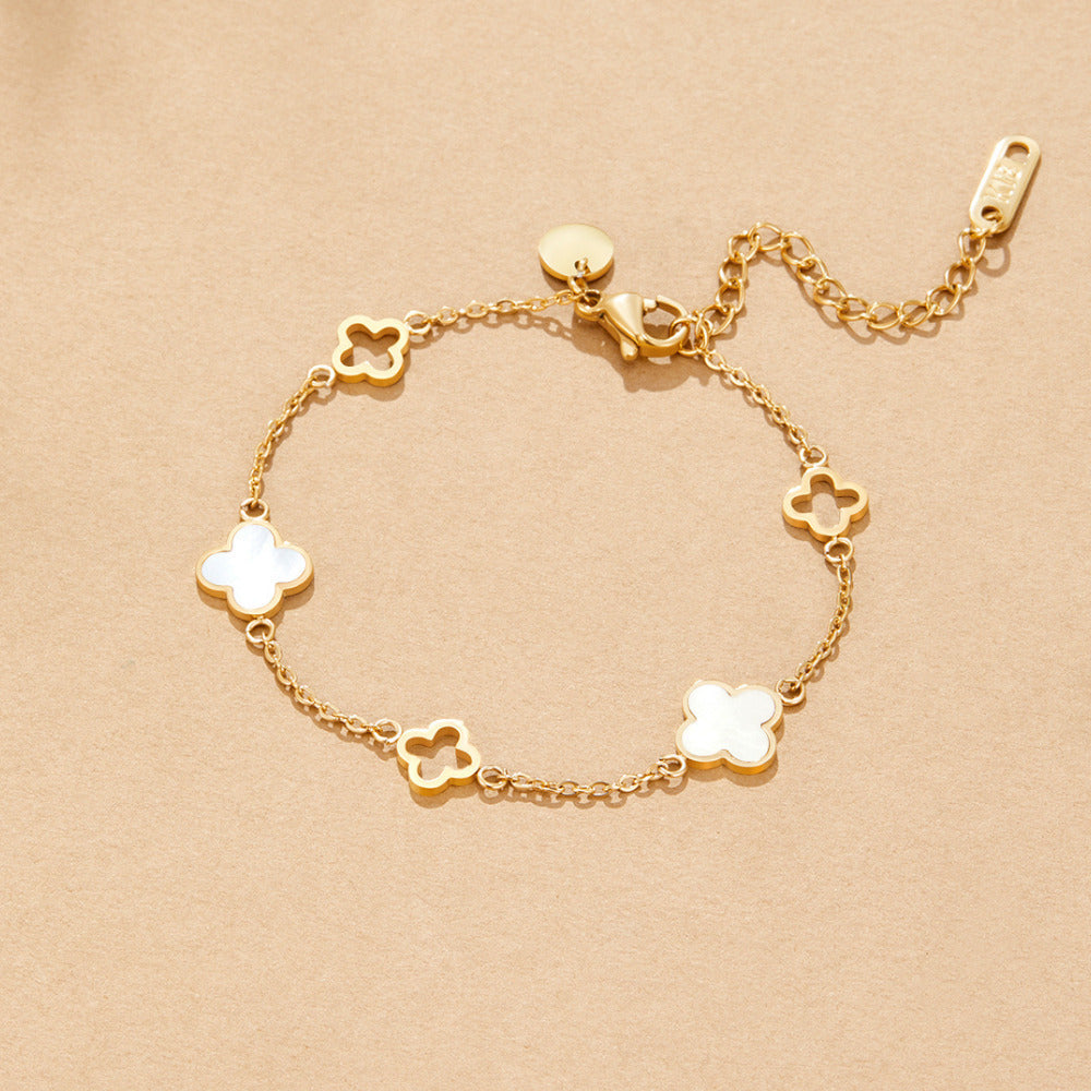 Bracelet Lucia trèfle