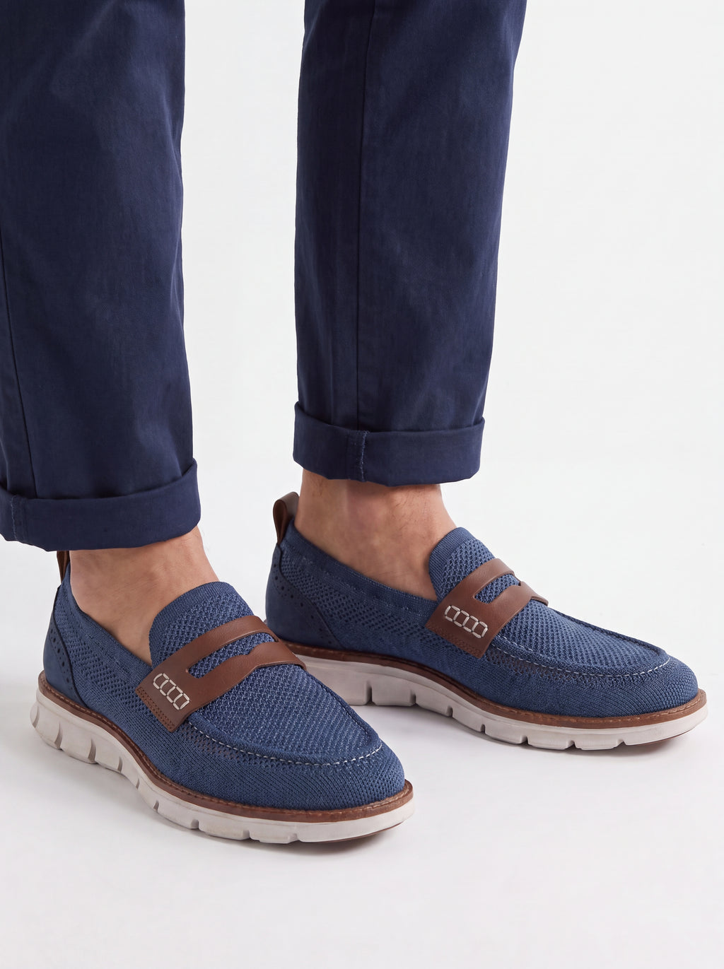 Mocassins en Mesh Ridge