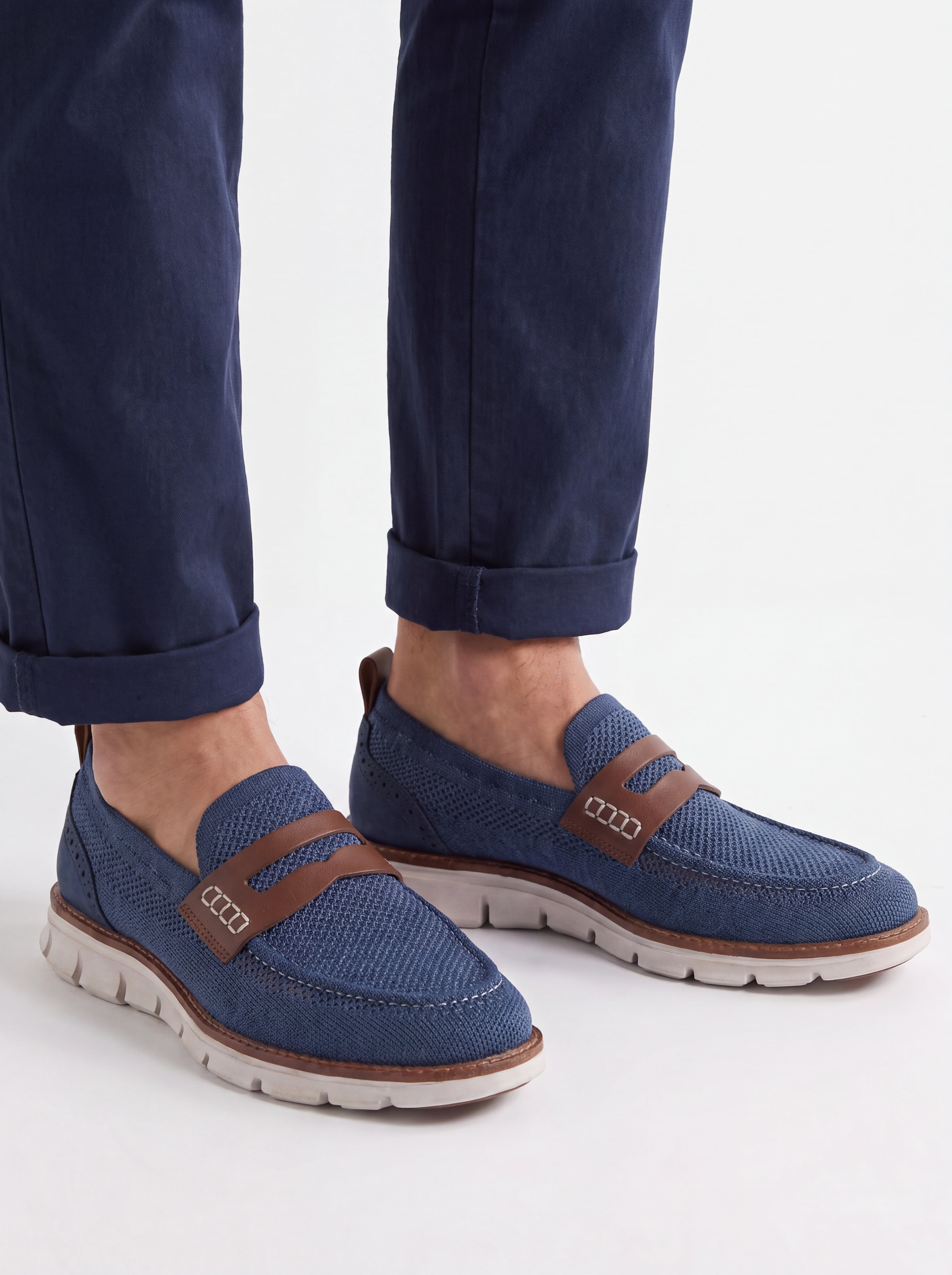 Mocassins en Mesh Ridge
