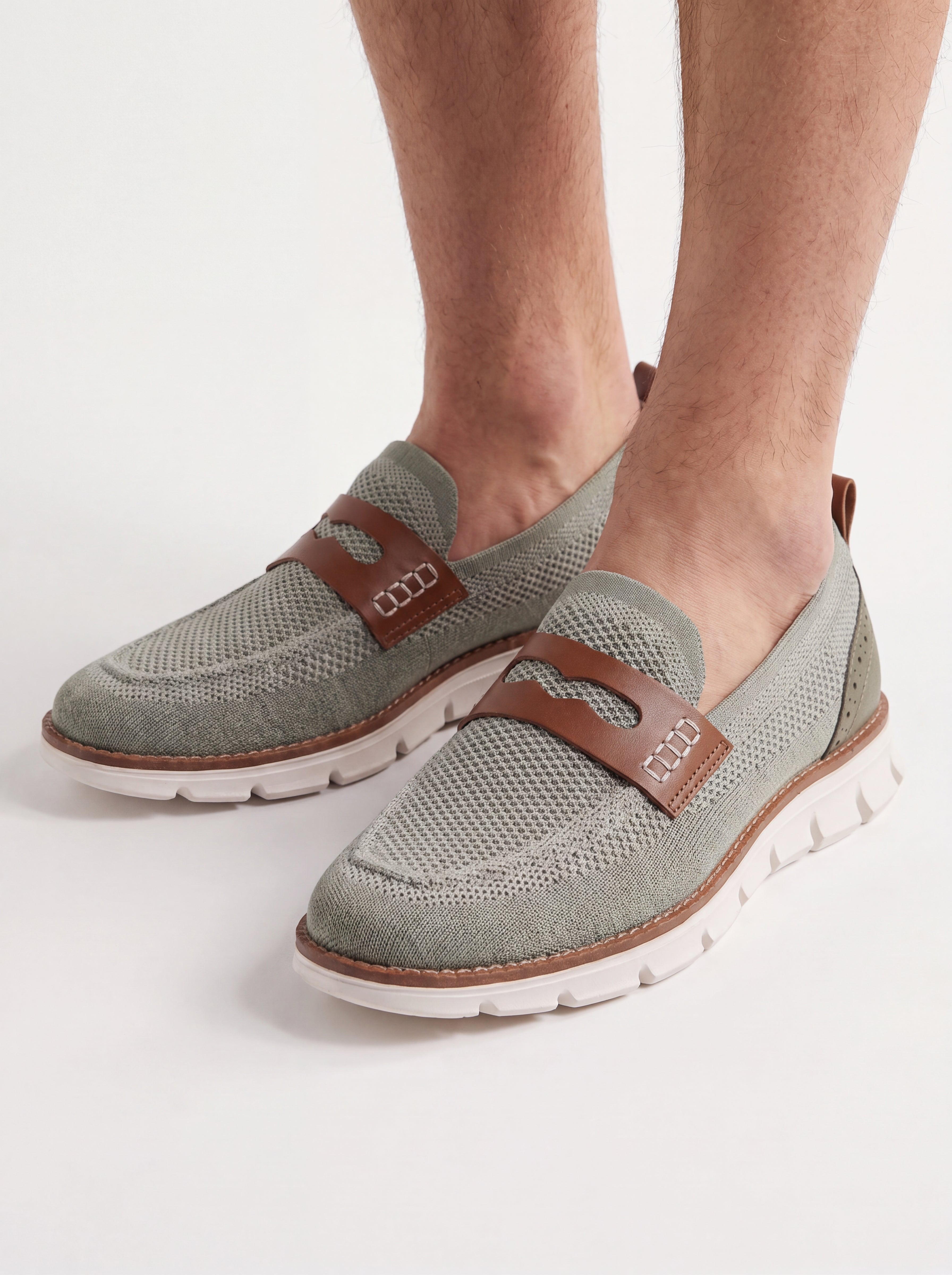 Mocassins en Mesh Ridge