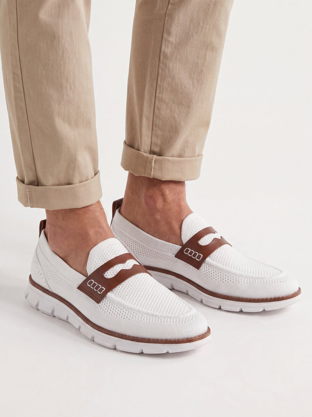 Mocassins en Mesh Ridge