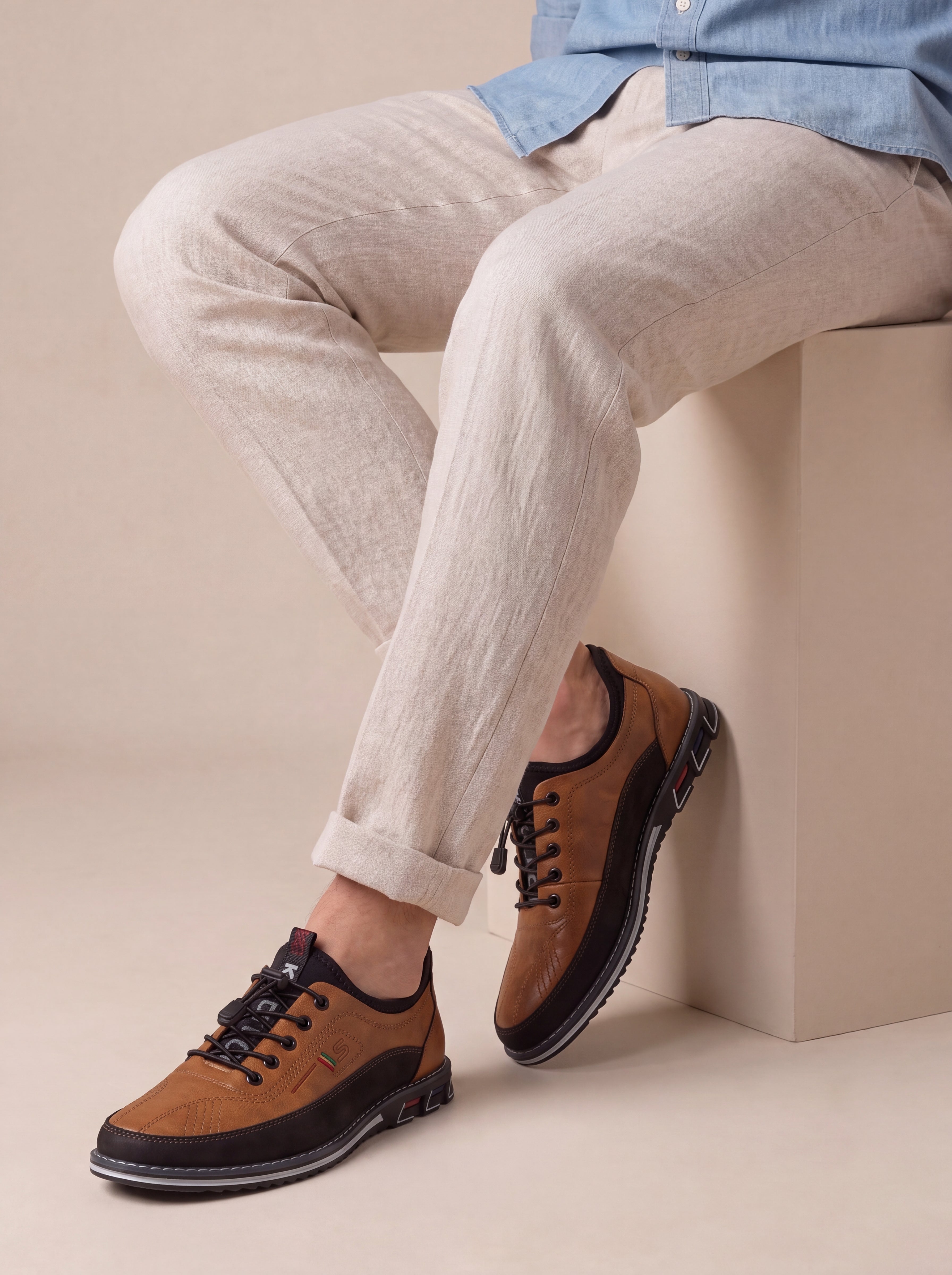 Chaussures Oxford Oréane en Cuir Artisanal