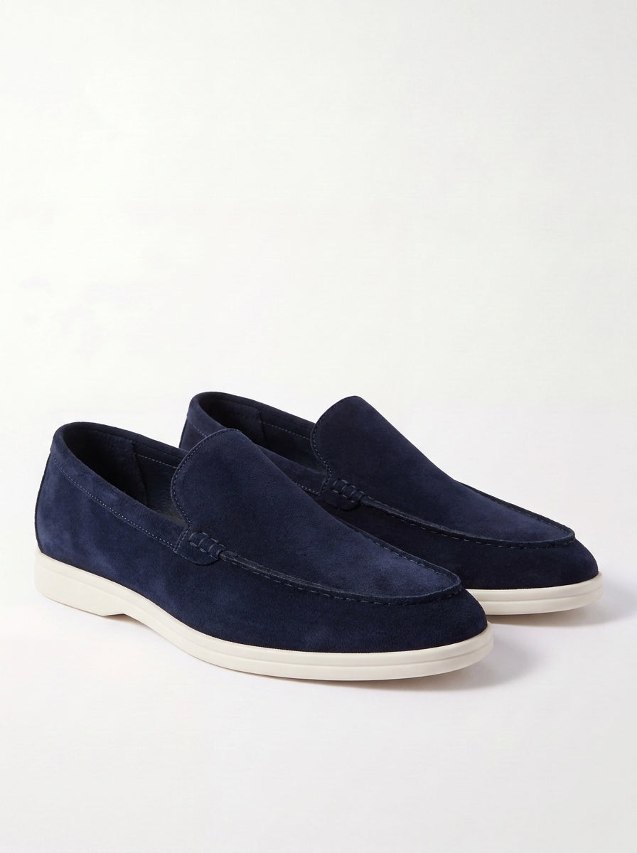Elegante Mokassins aus Premium-Wildleder