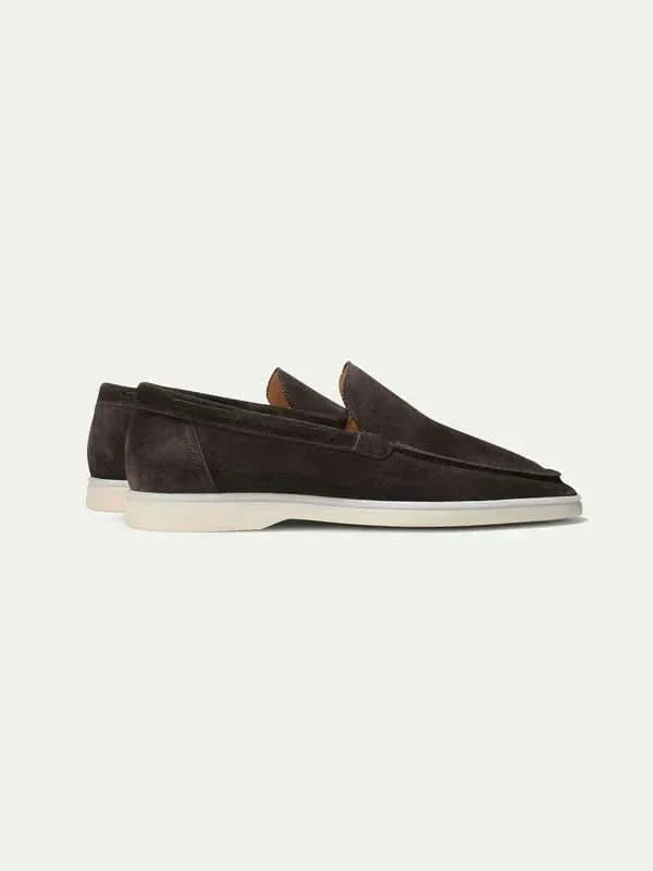 Mocassin marron — porté
