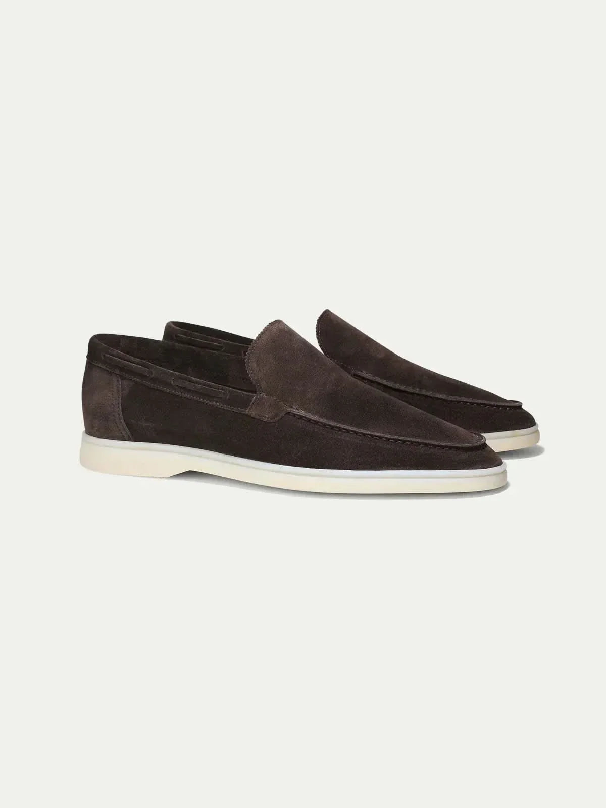 Mocassin marron — profil