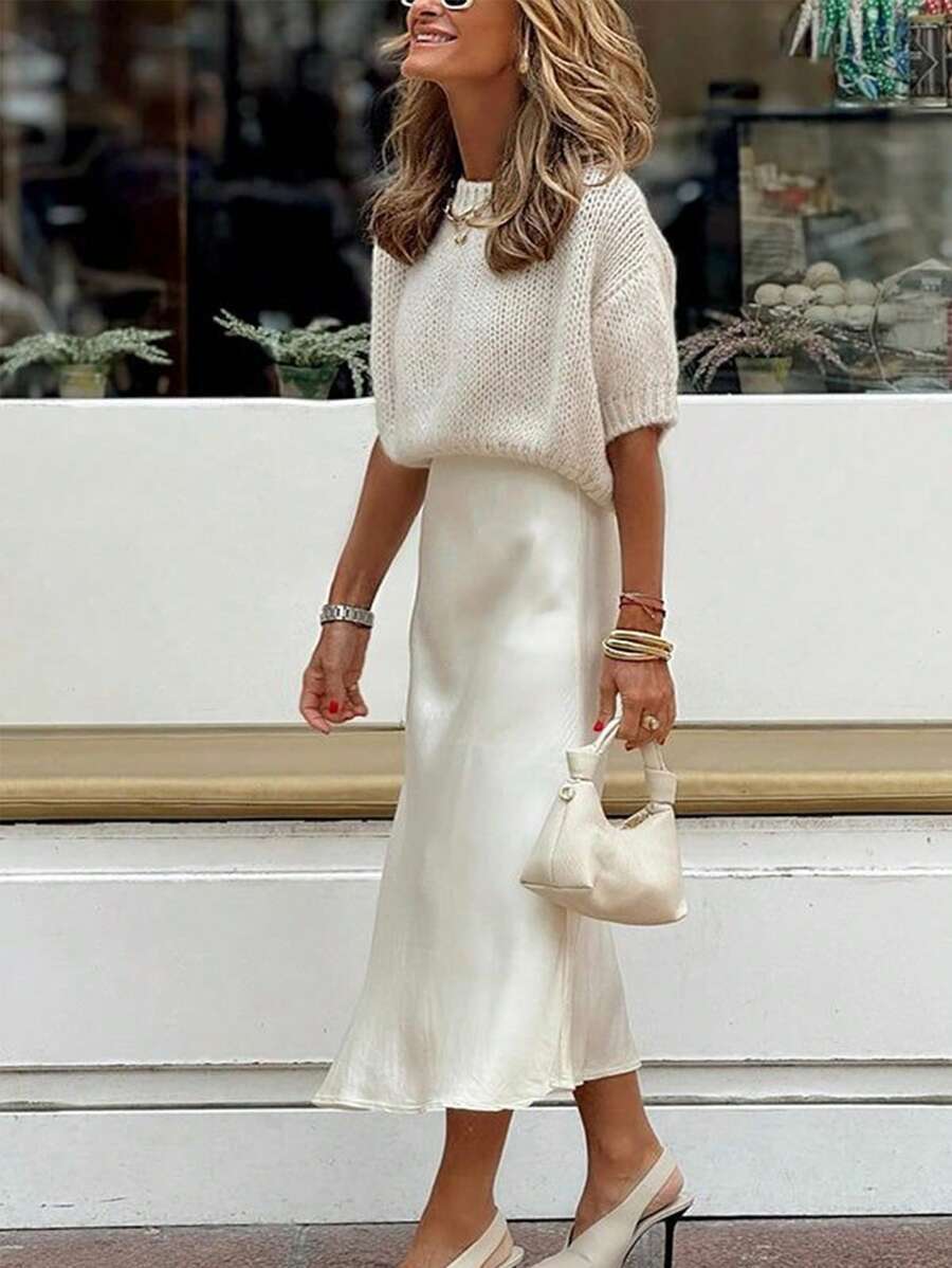 Pull Tricot Col Rond