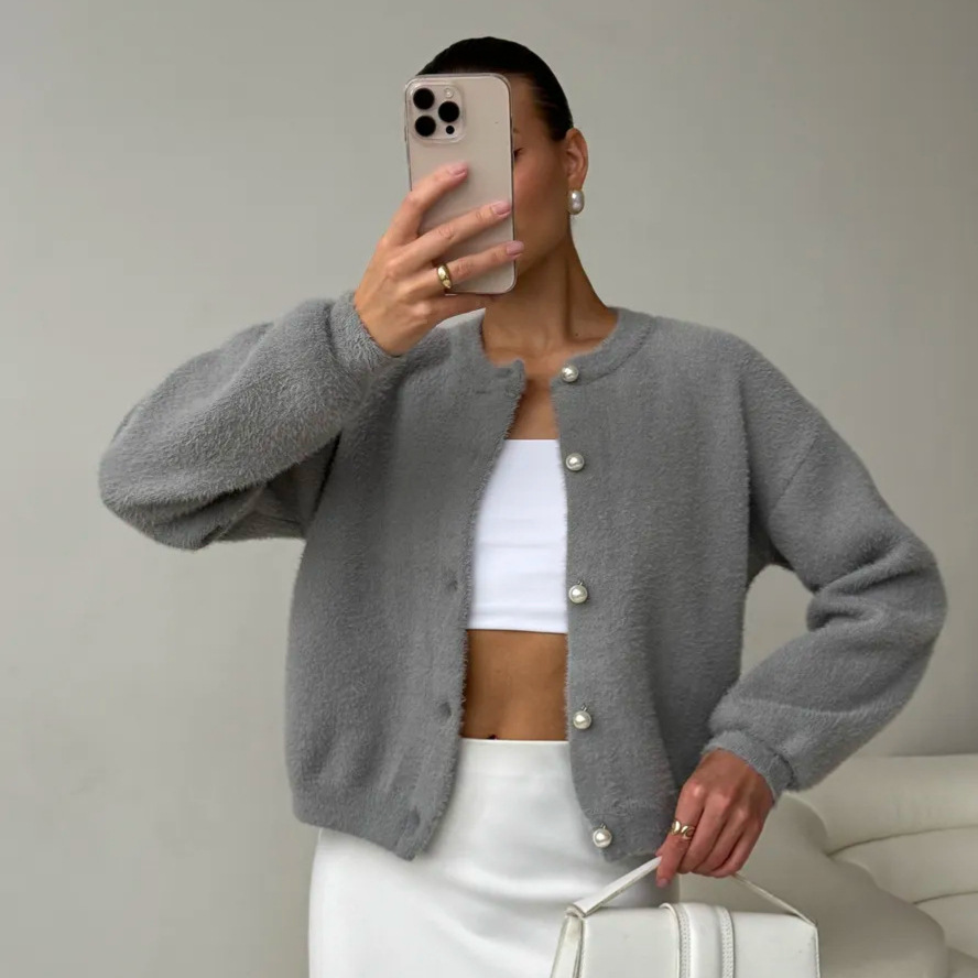 Gilet en maille douce Hazel