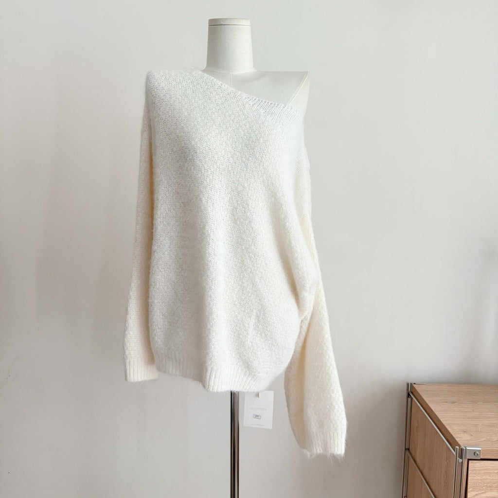 Pull Ample Épaules Dénudées