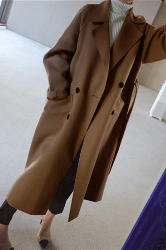 ÉLISABETH — Manteau en Mélange de Laine
