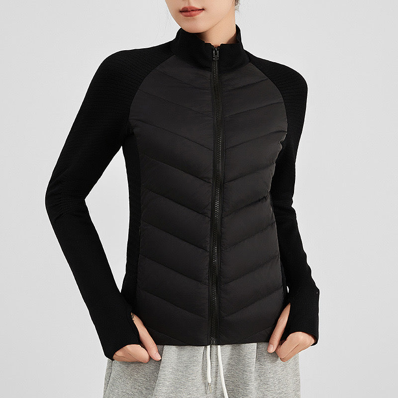 PAULINE — Manteau Matelassé Ajusté