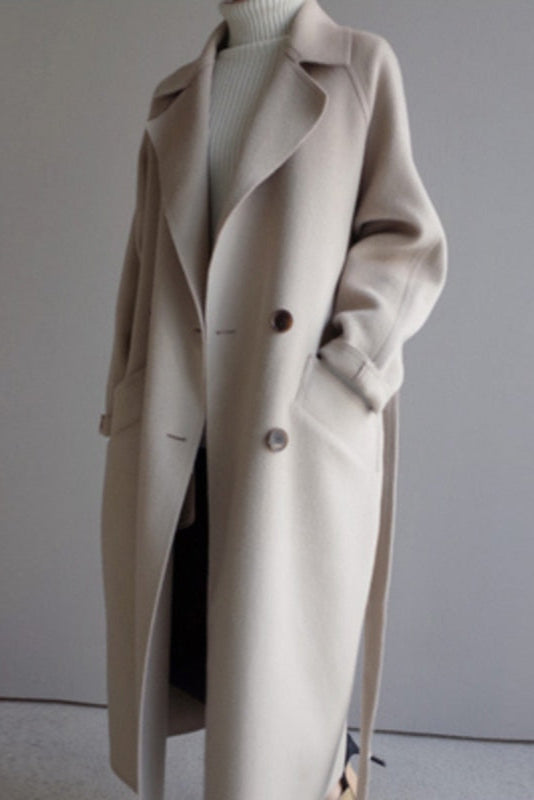 ÉLISABETH — Manteau en Mélange de Laine