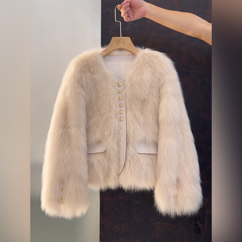 AURELIA — Veste en Fausse Fourrure