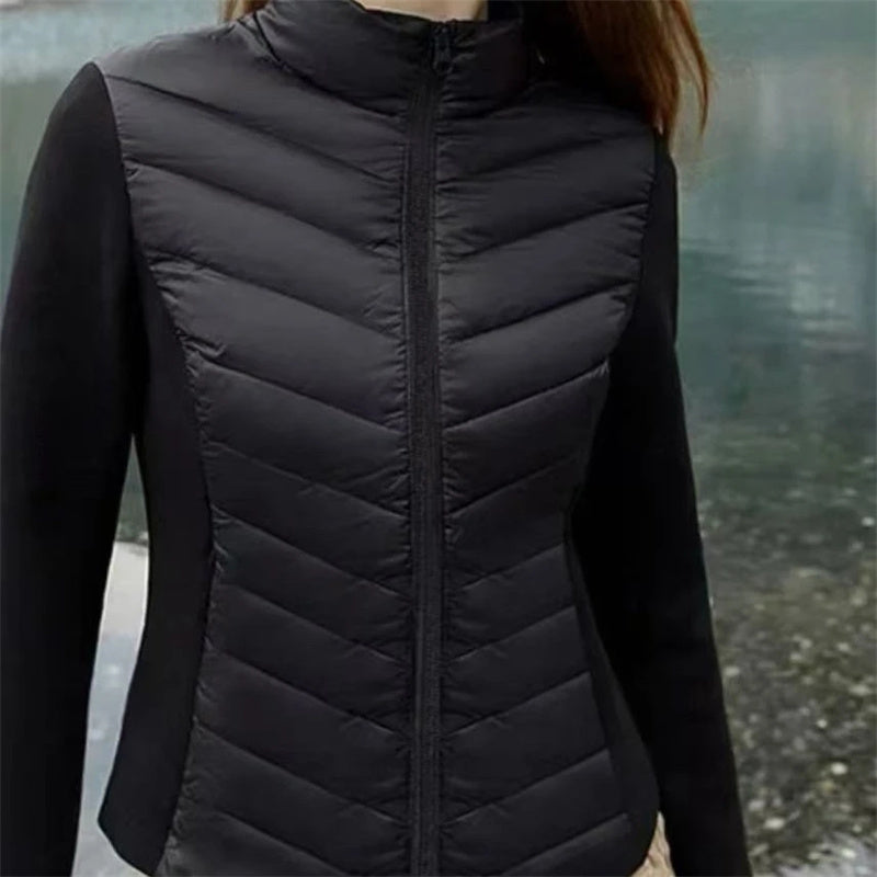 PAULINE — Manteau Matelassé Ajusté