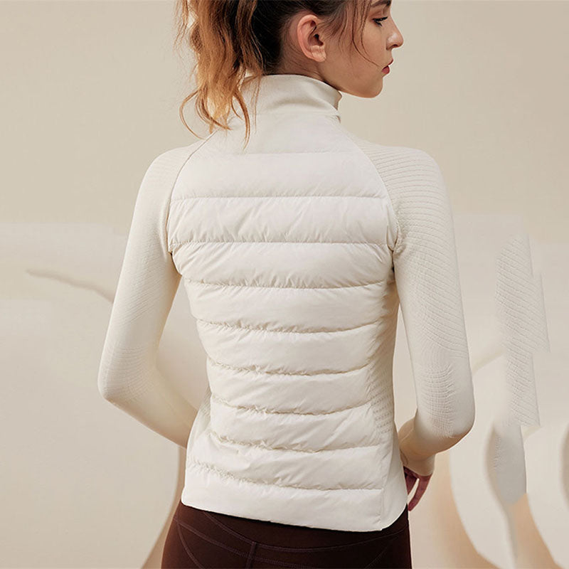 PAULINE — Manteau Matelassé Ajusté