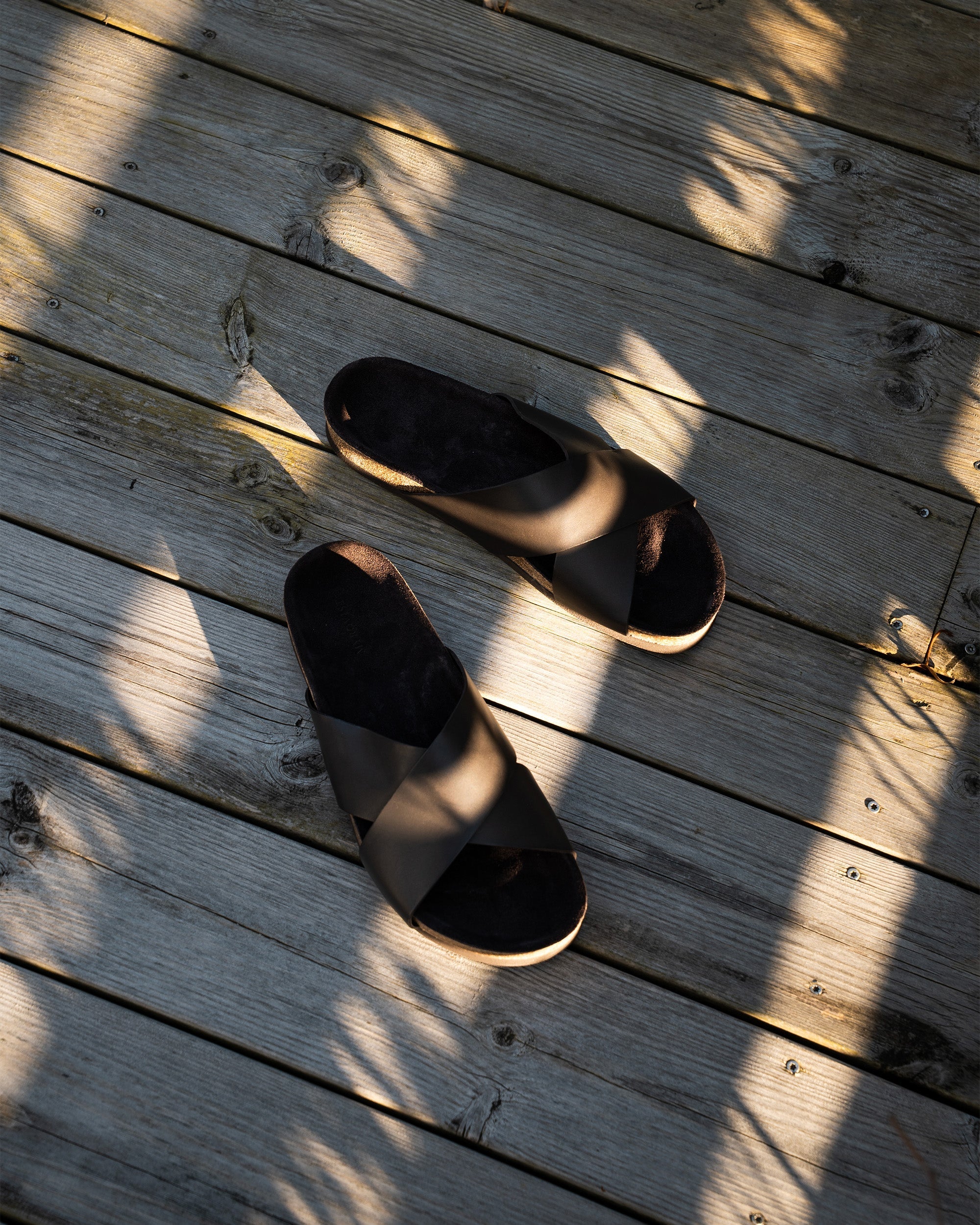 Sandale Amalfi marron foncé — inspiration