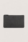 Pochette Alcantara Gris Anthracite — vue principale
