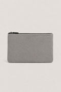 Pochette Alcantara Gris Perle — vue principale