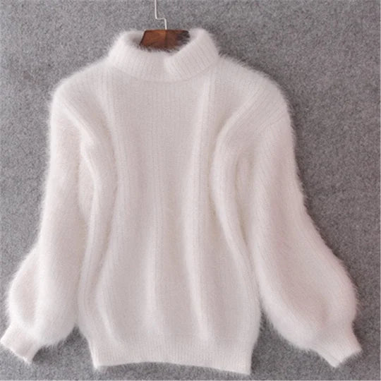 ANAÏS — Pull Ample en Maille d’Angora