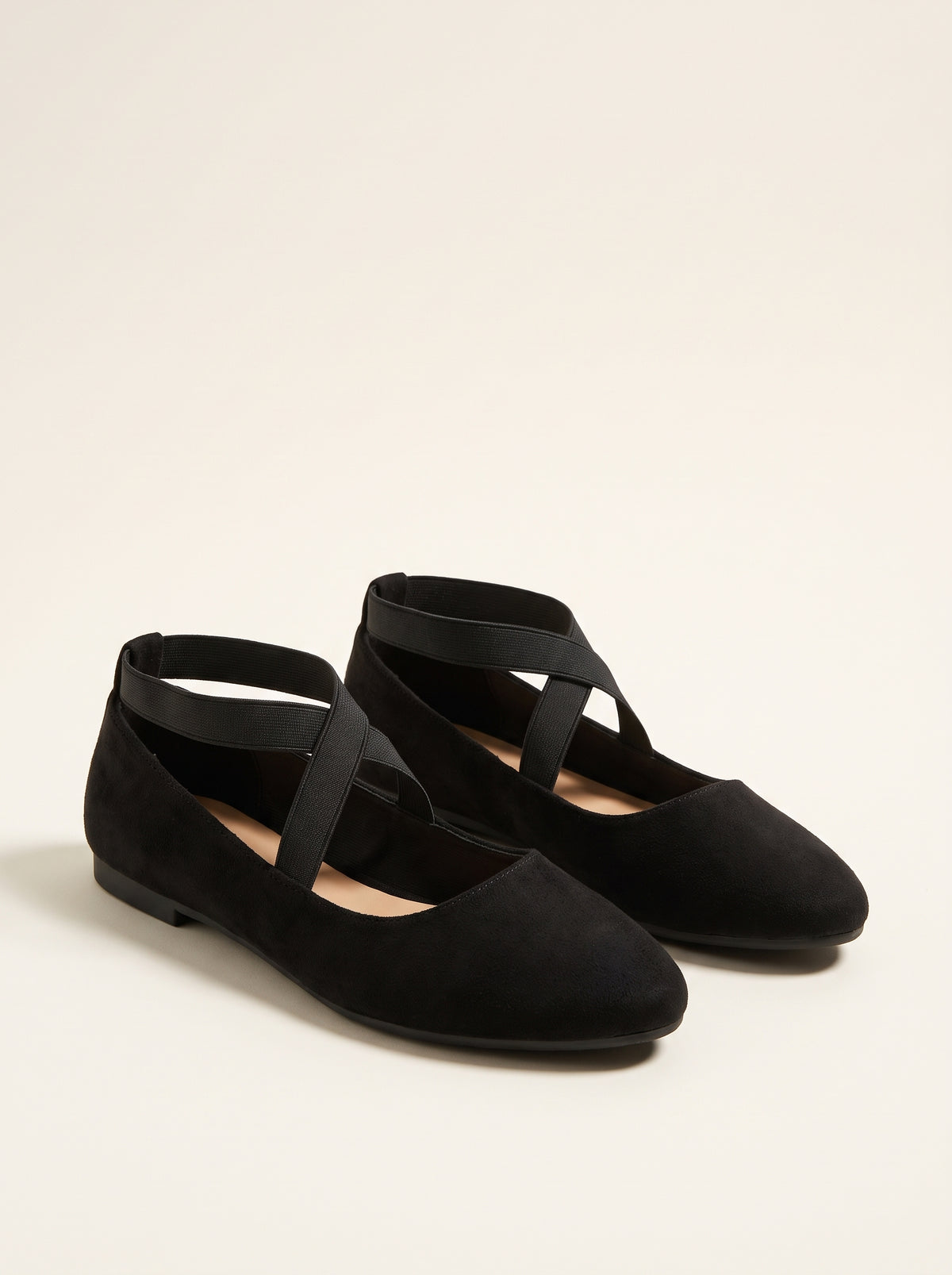 Ballerines pointues Afra à brides croisées