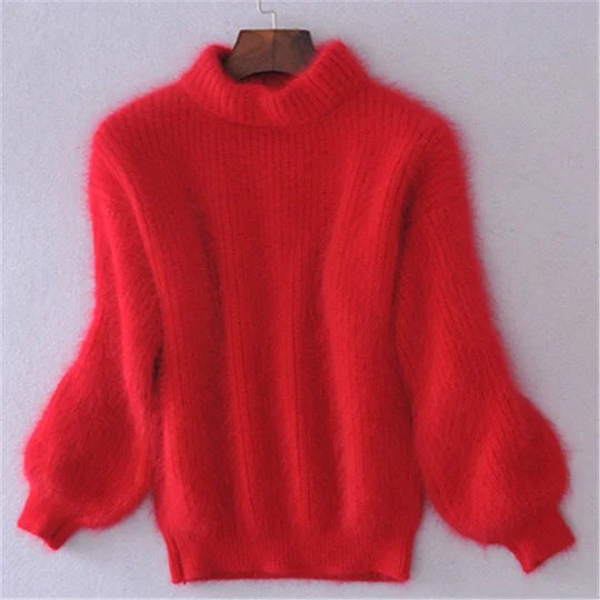 ANAÏS — Pull Ample en Maille d’Angora