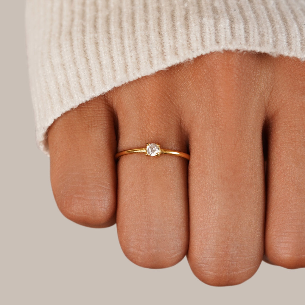 Bague Pierre de Naissance Or 18K