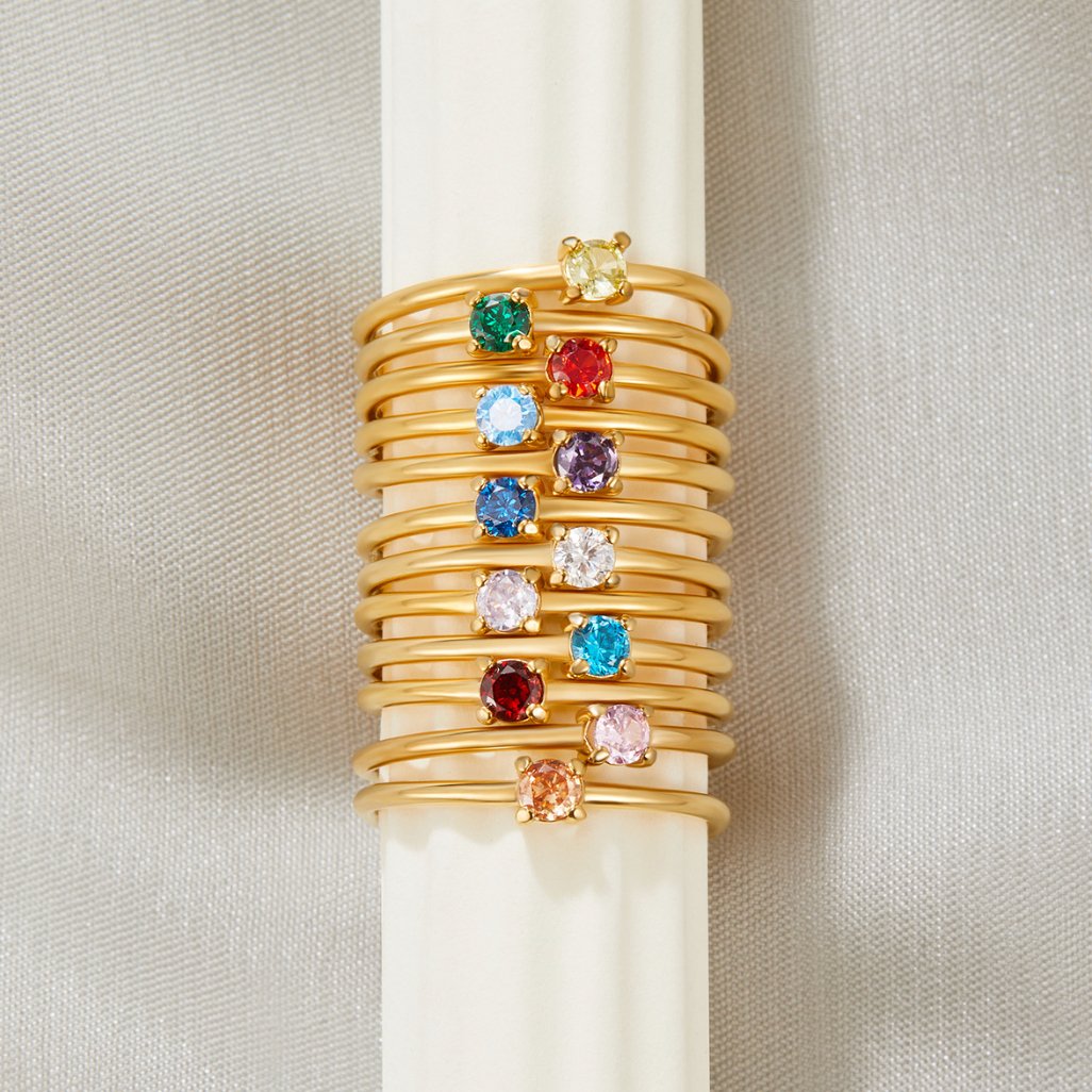 Bague Pierre de Naissance Or 18K