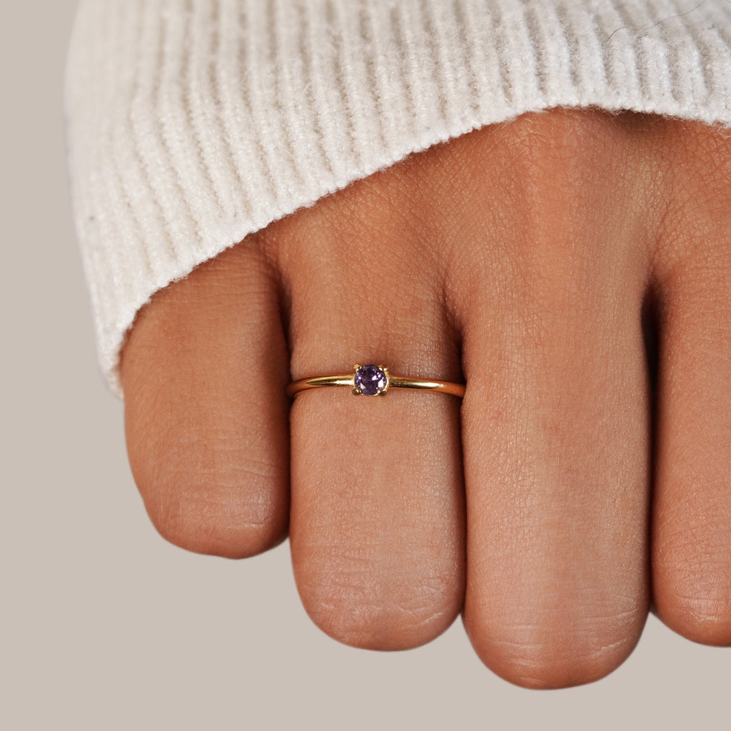 Bague Pierre de Naissance Or 18K