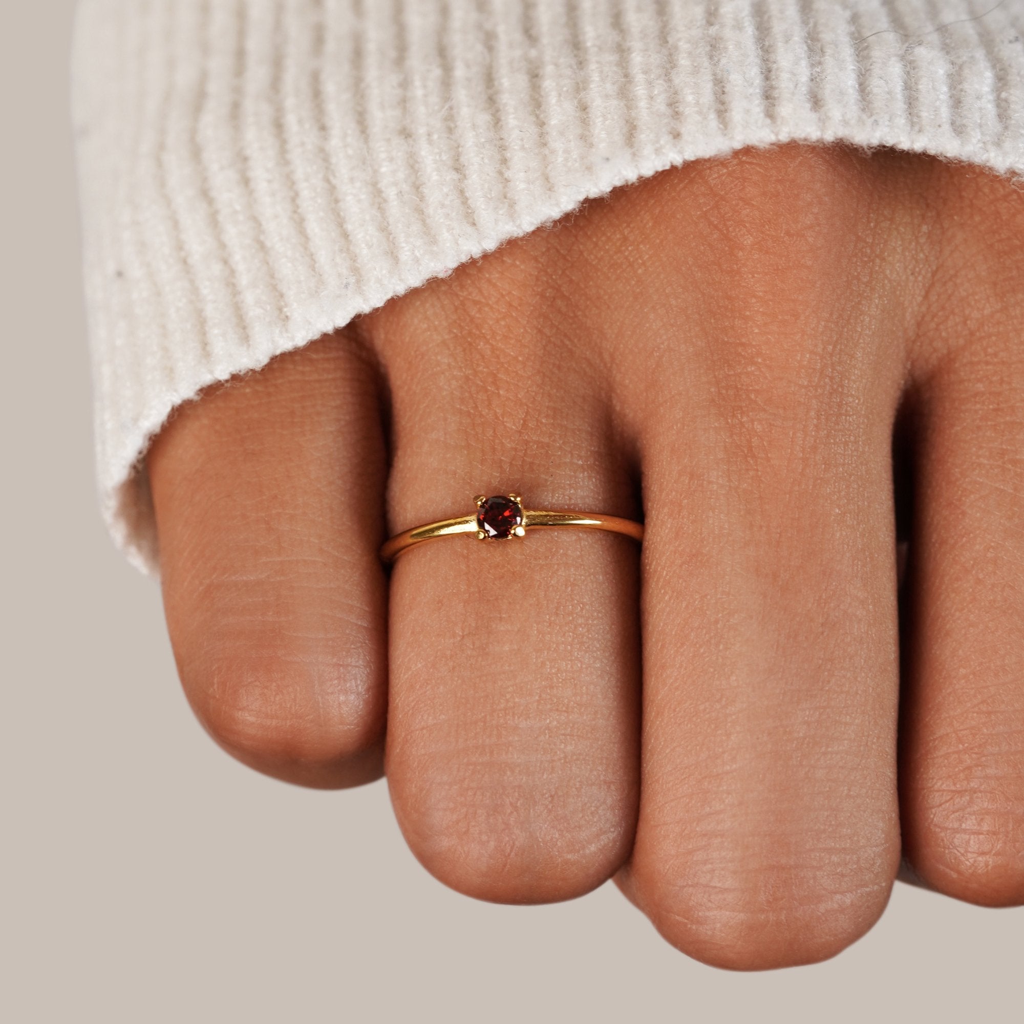 Bague Pierre de Naissance Or 18K