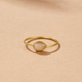 Bague Clara goutte de pierre