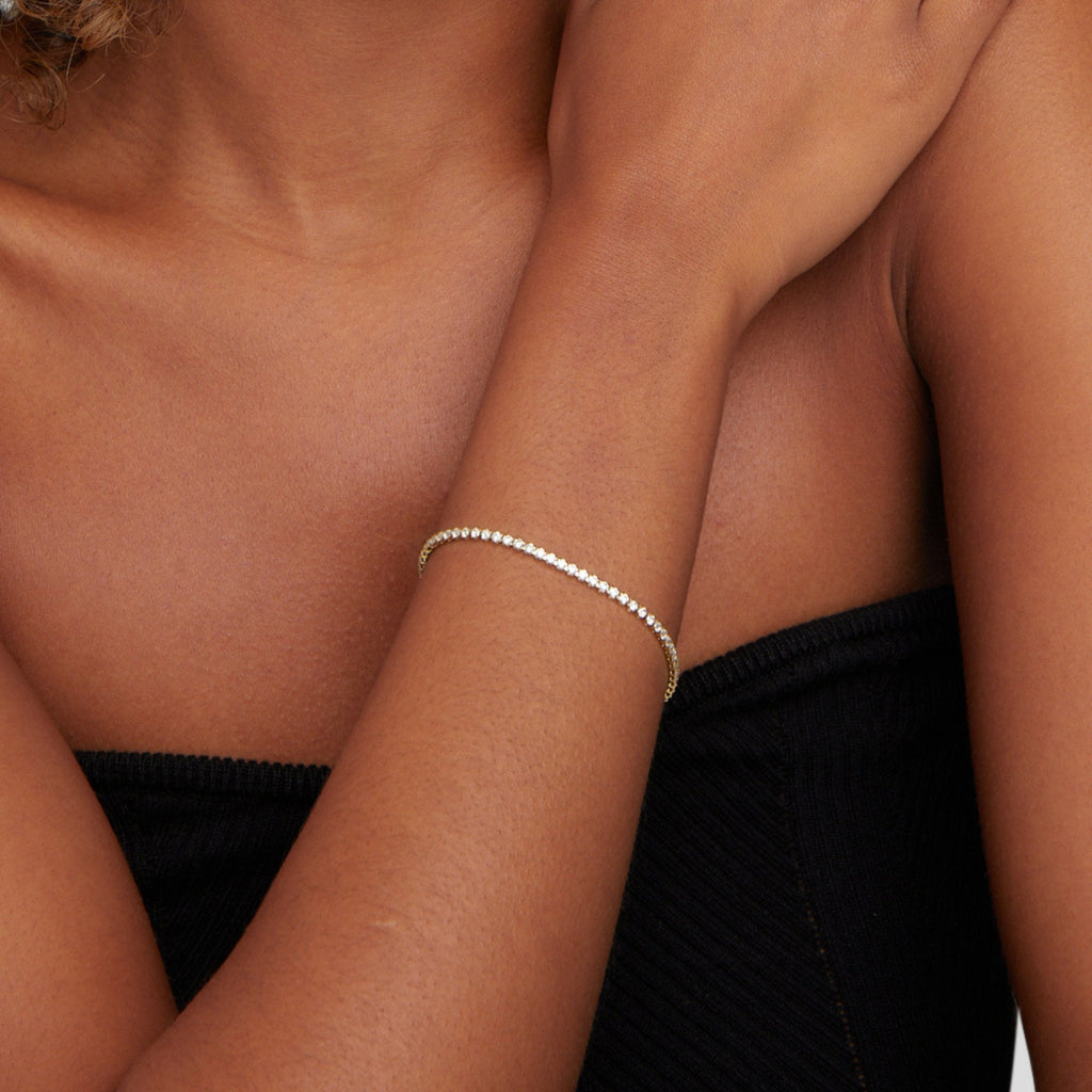 Bracelet Tennis Cordelia Argenté