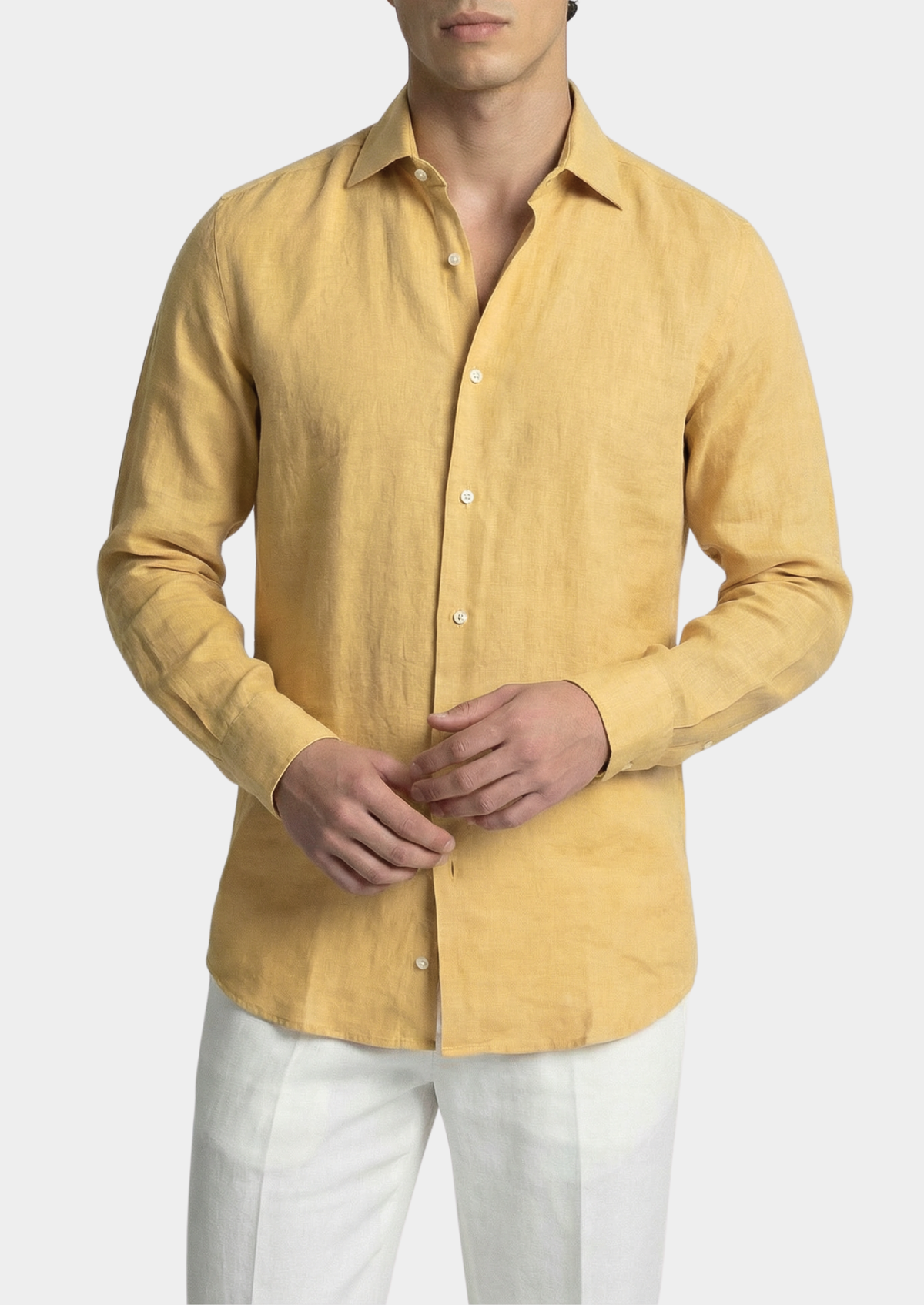 Chemise côtière Portofino jaune