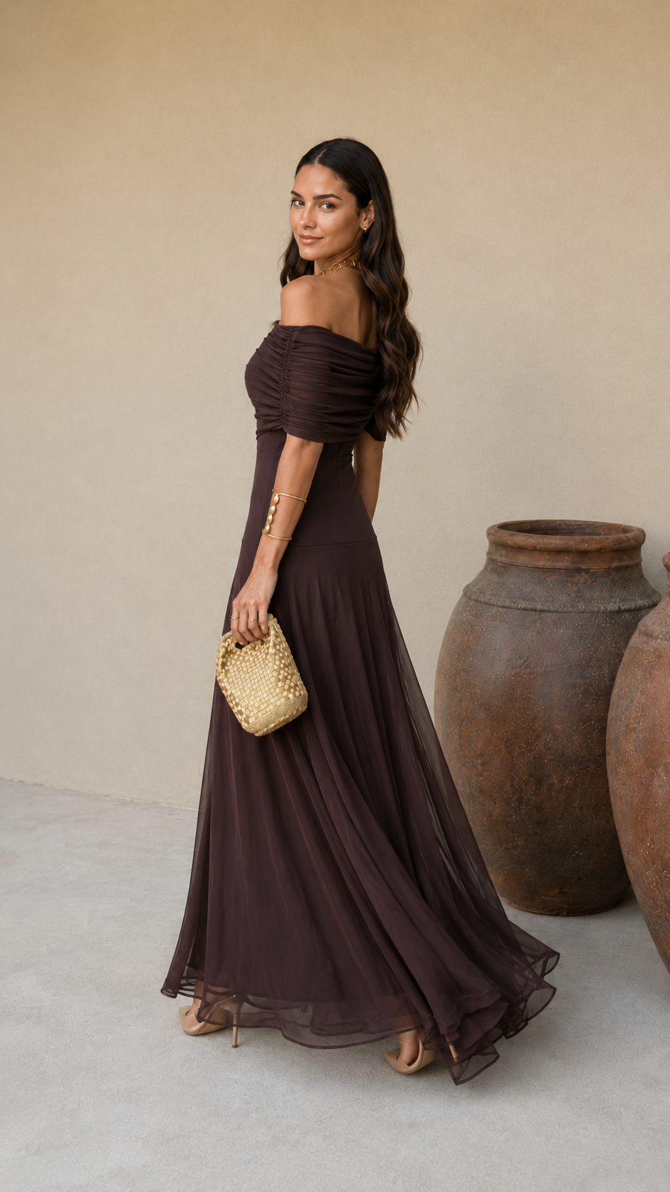 La Robe Toledo — Marron