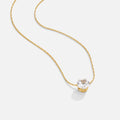Collier Cristal Rond Délicat