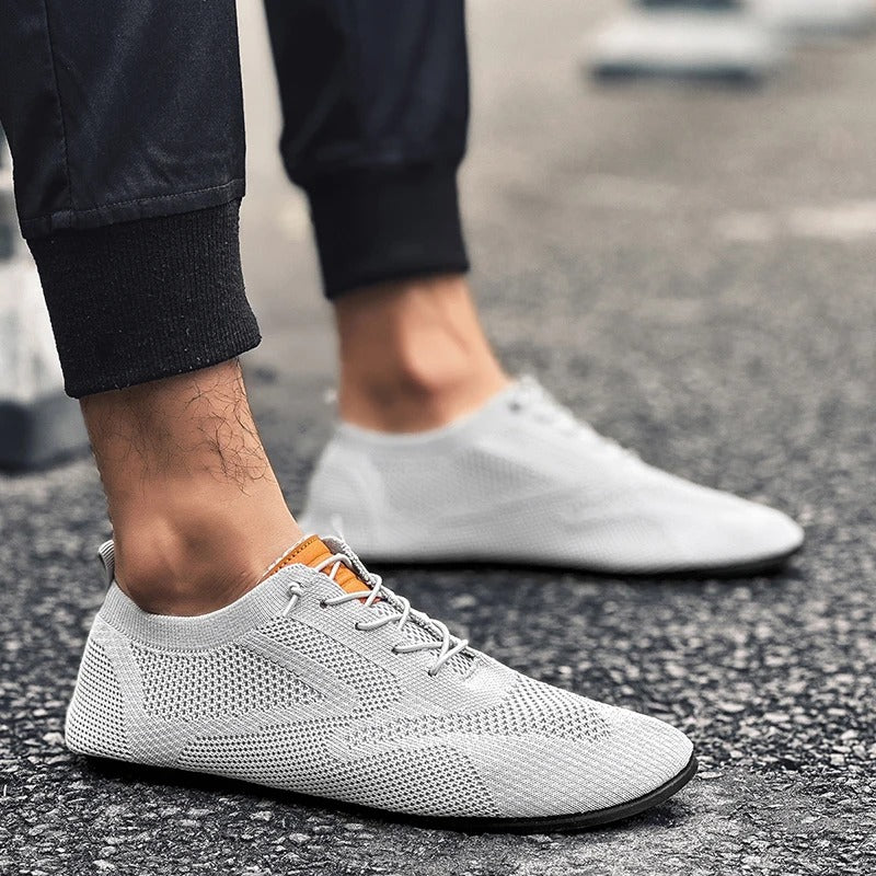 Chaussures slip-on en maille tricotée