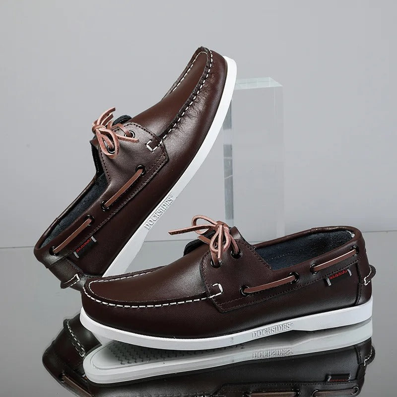 Mocassins en cuir de Milo
