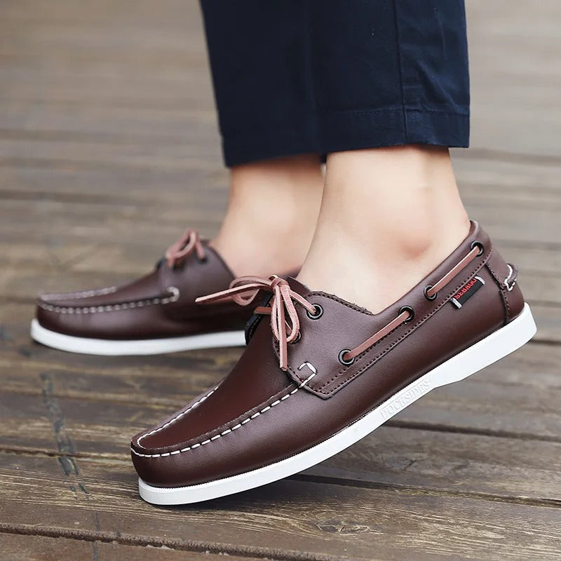 Mocassins en cuir de Milo