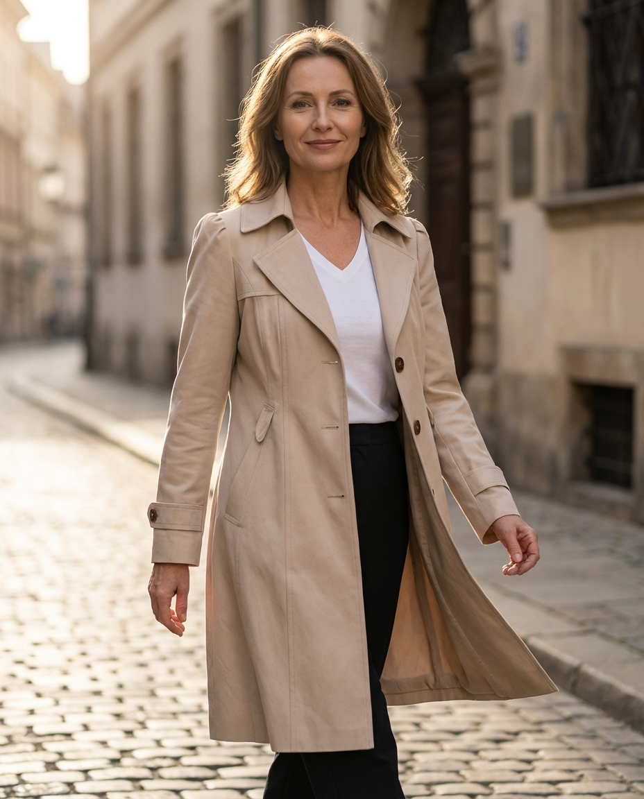 Olivia · Manteau d'Été Vintage Élégant
