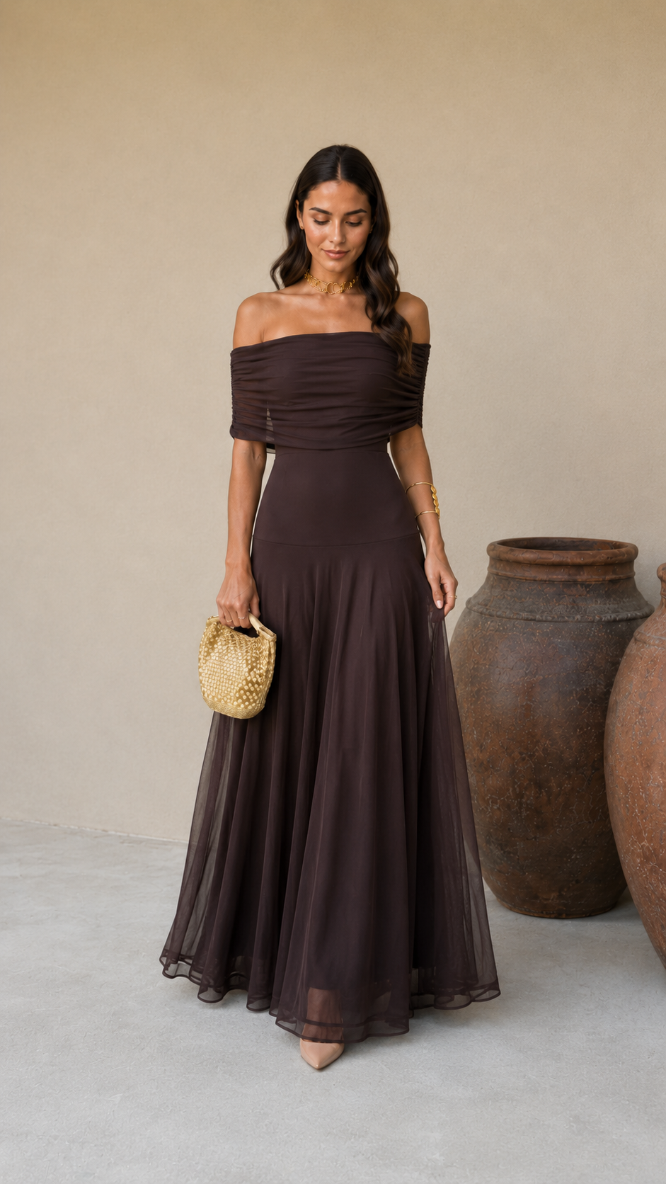 La Robe Toledo — Marron