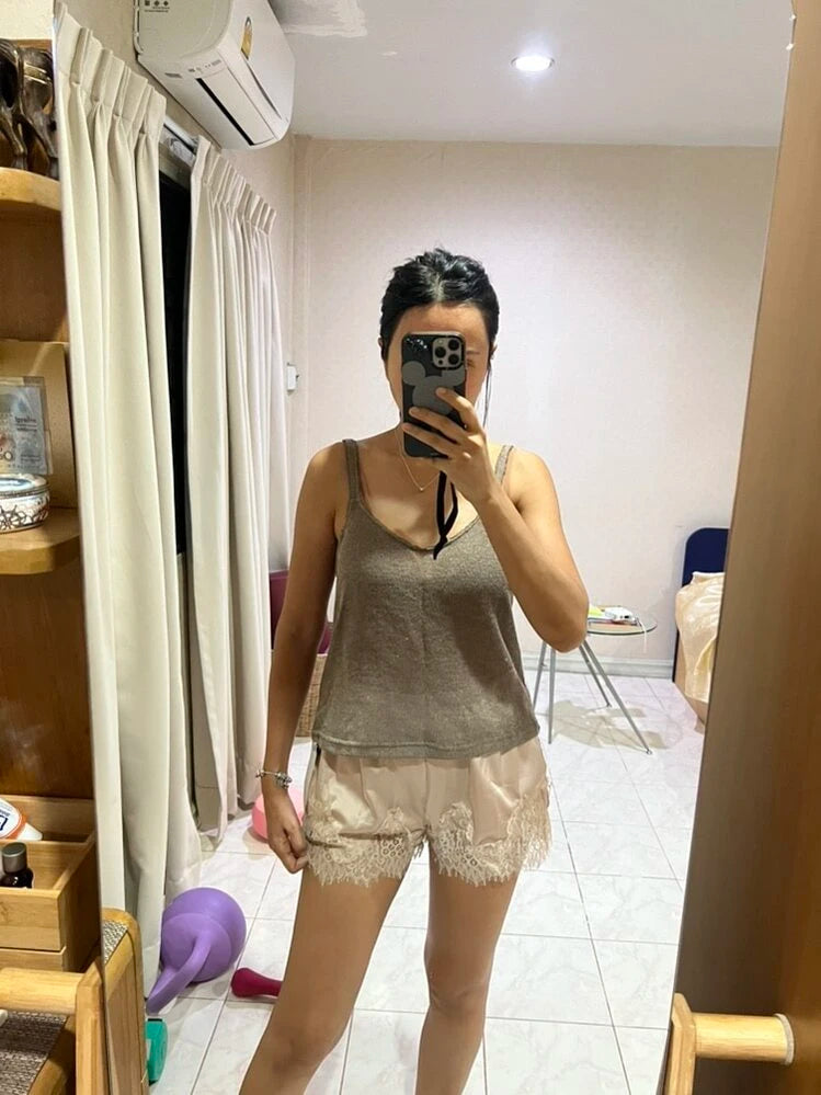 Short en satin Fiora