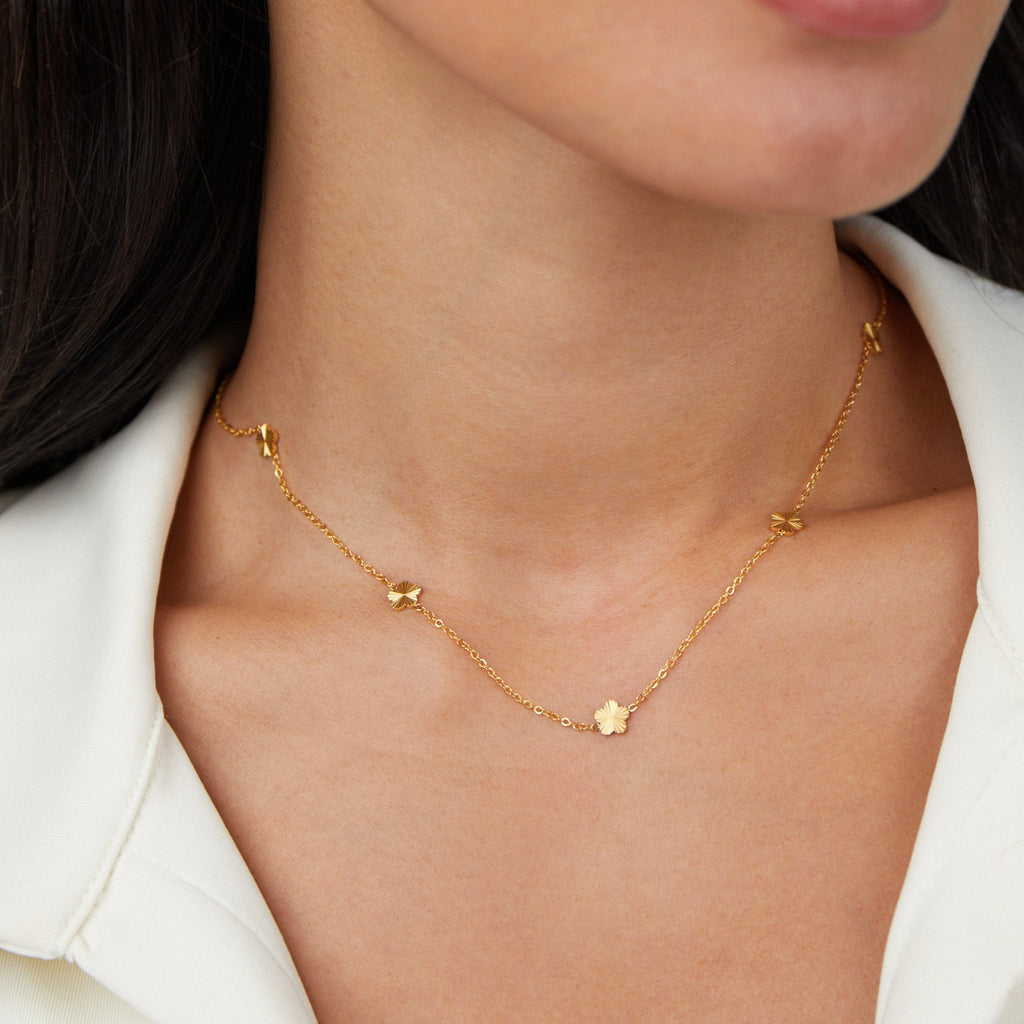 Collier Flower Power Or 18K