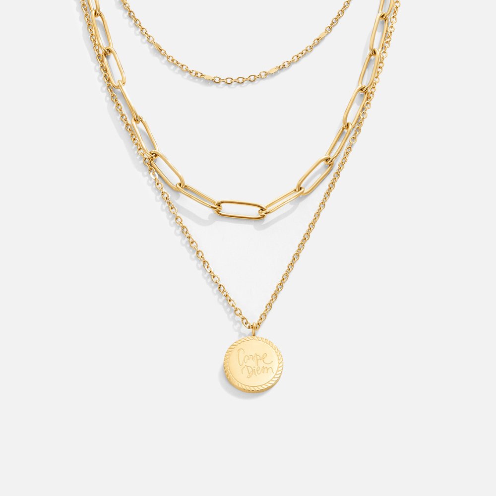 Collier Geya pièces multi-rangs
