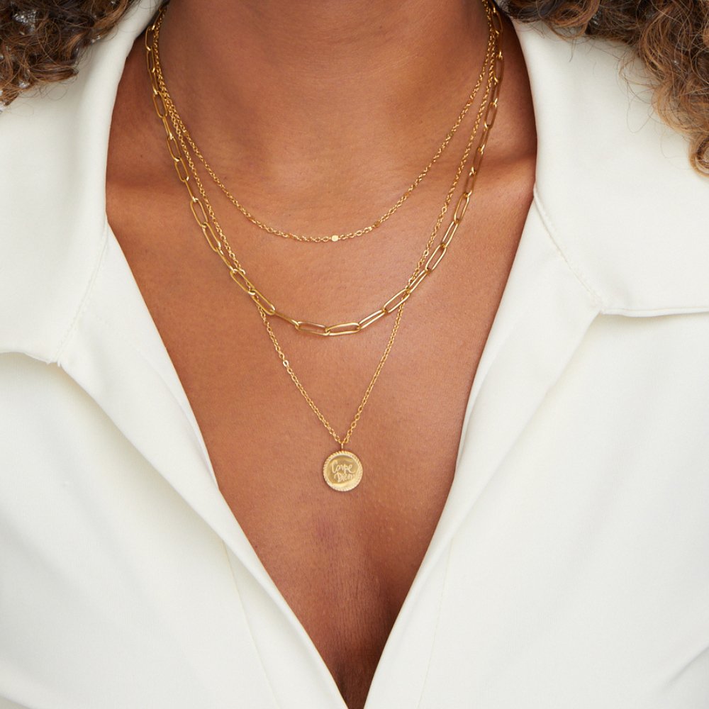 Collier Geya Pièces Multi-Rangs