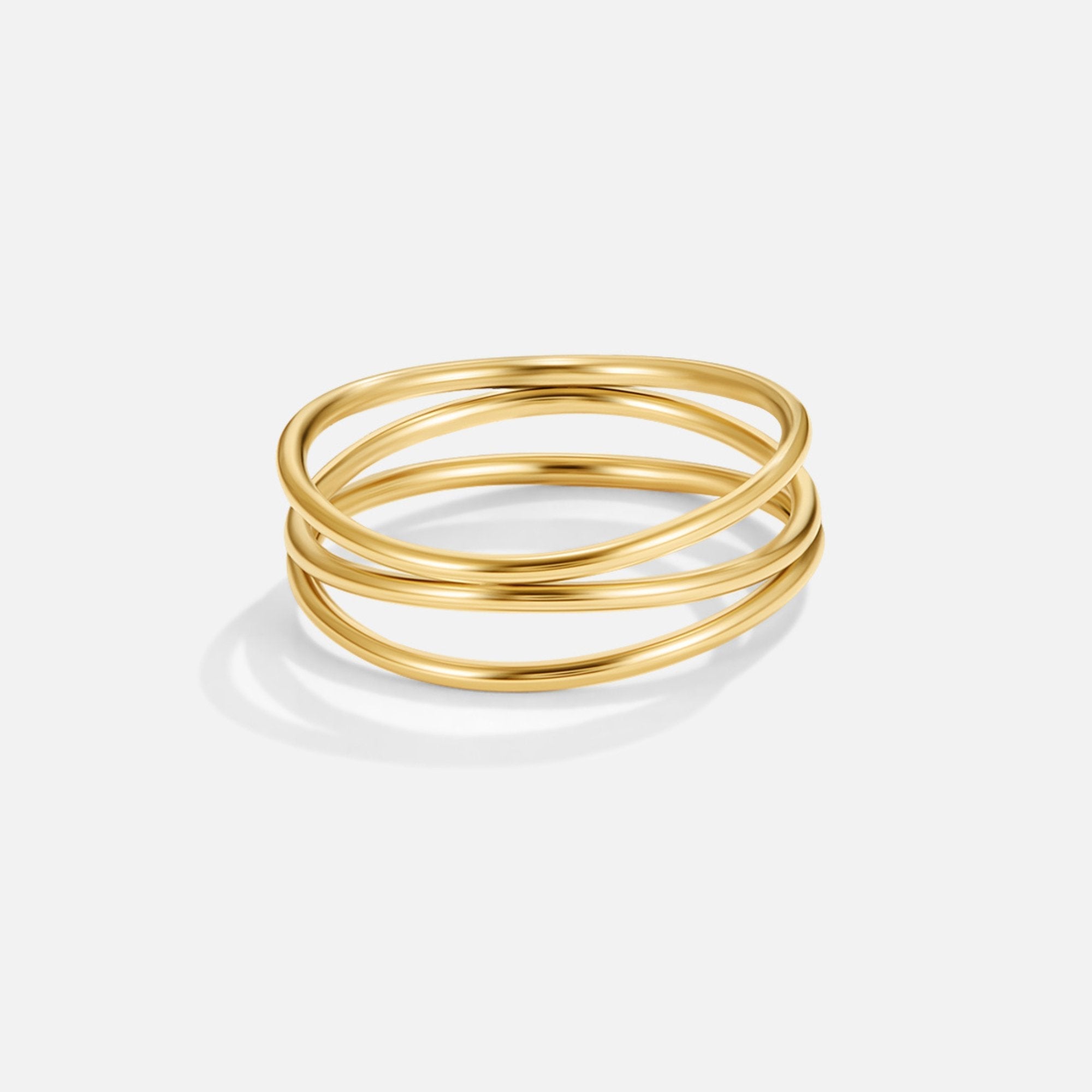 Bague Infini dorée