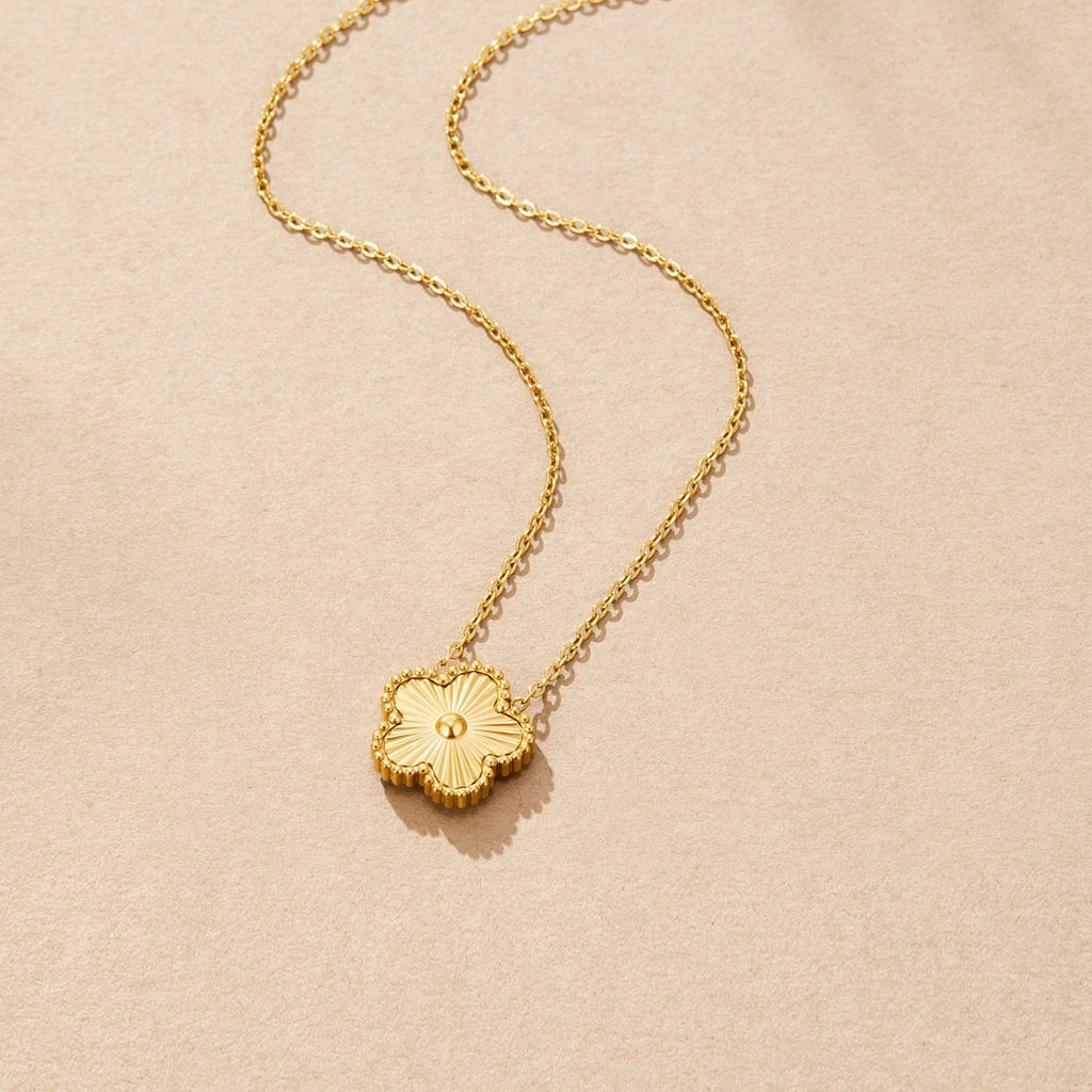 Collier Trèfle Doré