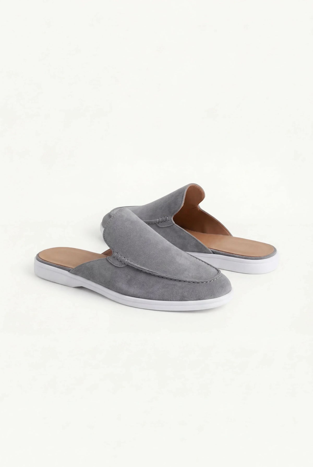 Mule Monaco gris — semelle