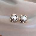 Boucles d'oreilles vintage élégantes en perles