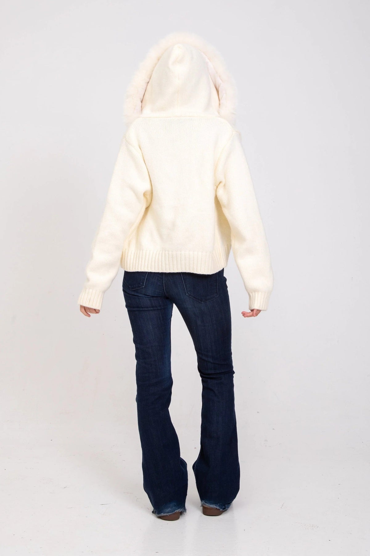 ODETTE — Veste en Fourrure Satinée