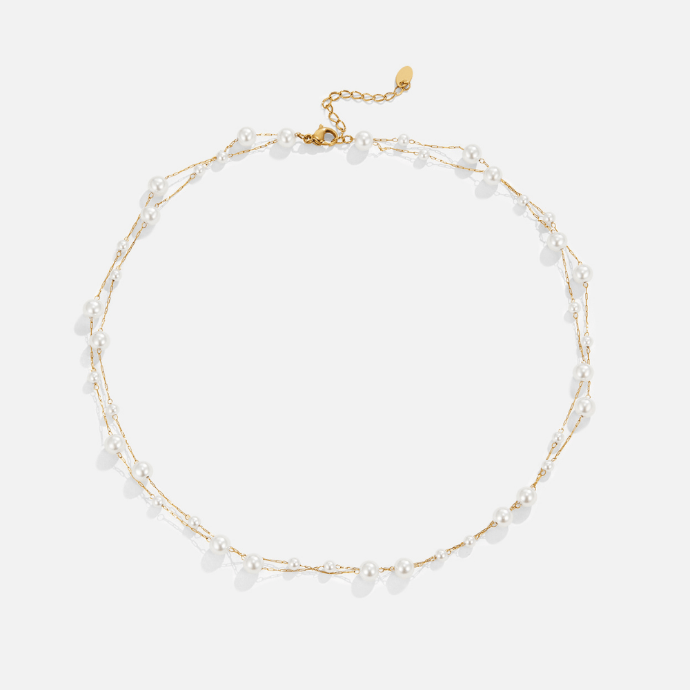 Collier Tori Perle Multi-Rangs